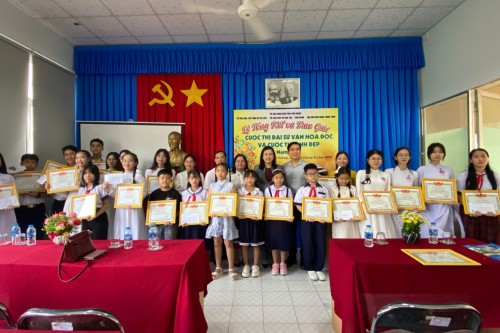 Lễ tổng kết và trao giải cuộc thi Đại sứ Văn hóa đọc trên địa bàn tỉnh Tiền Giang 